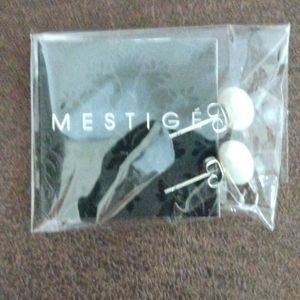 Mestige Pearl Pierced Earrings